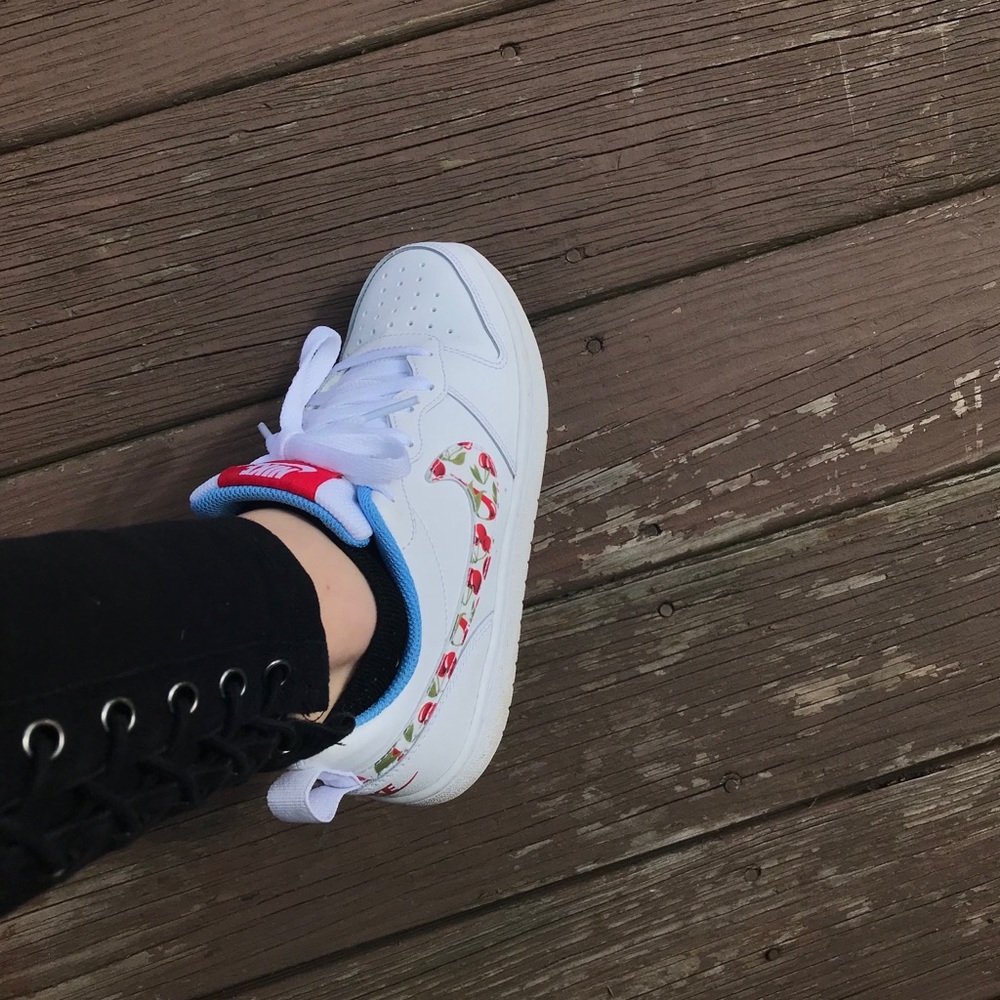 SALE Cherry Nike Air Force 1s